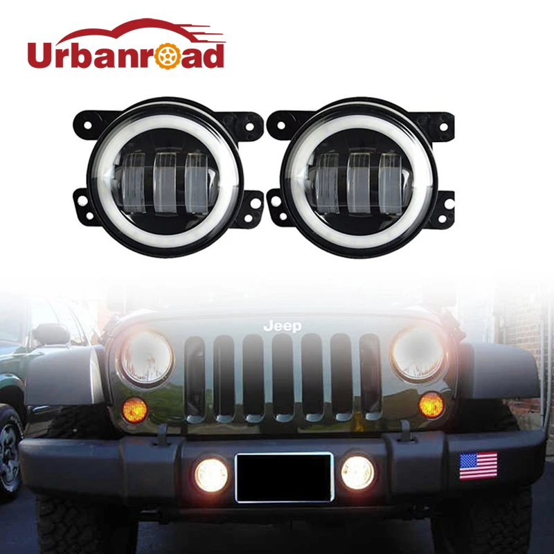 4 ''круглый светодиодный фонарь светильник объектив DRL 30 Вт дюйма led