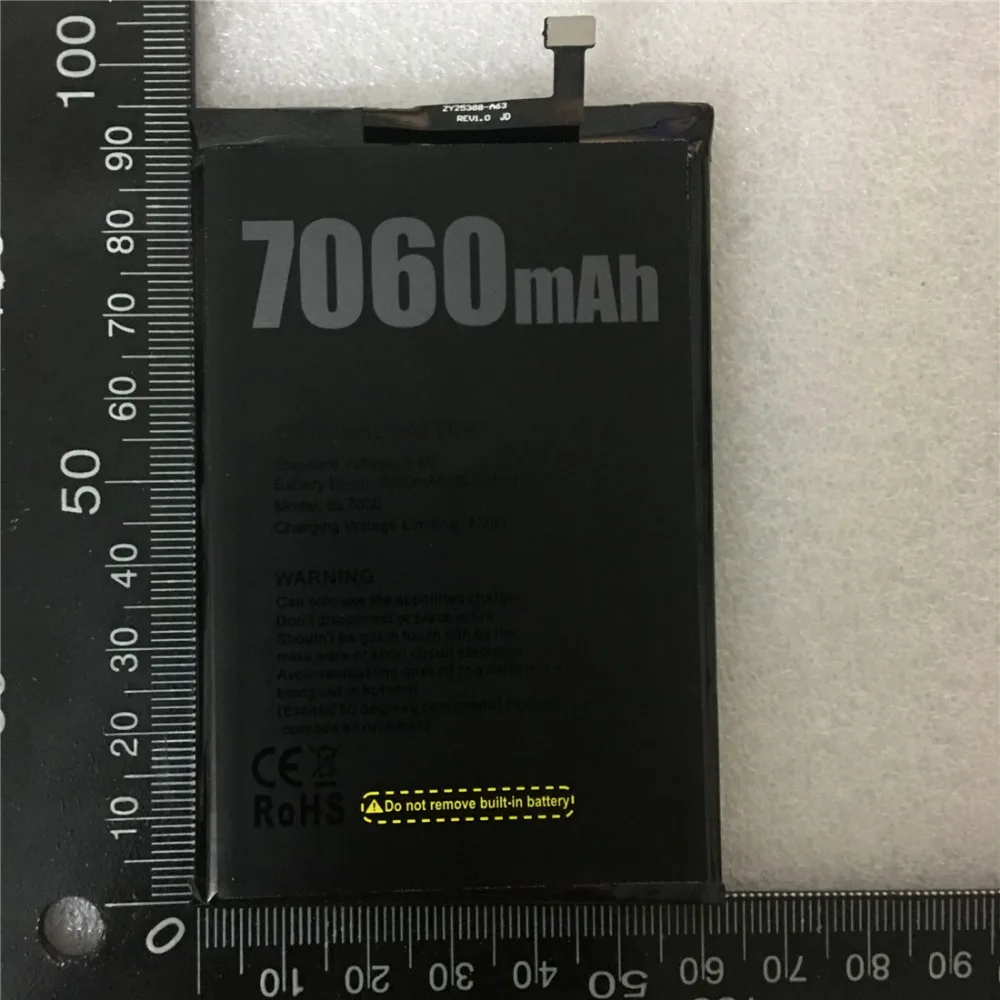 Мобильный телефон аккумулятор DOOGEE BL7000 7060 мАч долгое время работы в режиме