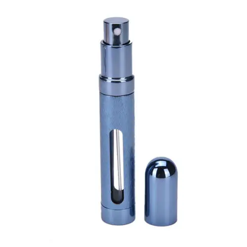 12 ml Portable Perfume Cosmetic Containers Mini Aluminum Travel Perfume Atomizer Self-pumped Refillable Dispenser Spray Bottles images - 6