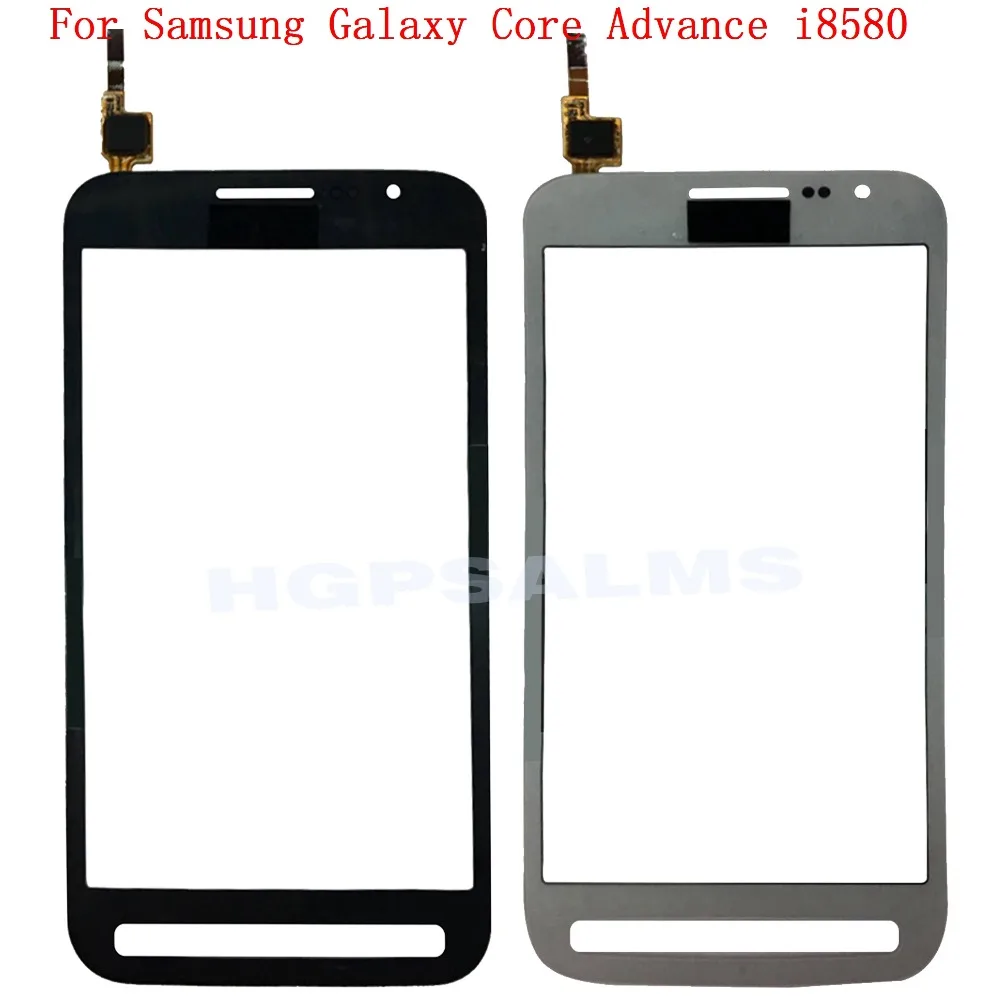 Для Samsung Galaxy Core Advance I8580 touch Экран Сенсорное Переднее стекло дигитайзер Запасные