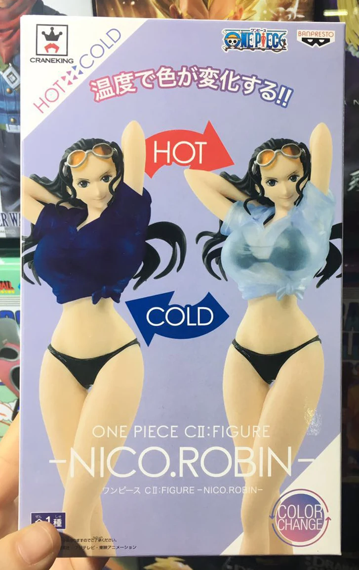 Аниме оригинальная коллекция Banpresto CII меняющая цвет рисунок-Нико Робин | Игрушки и
