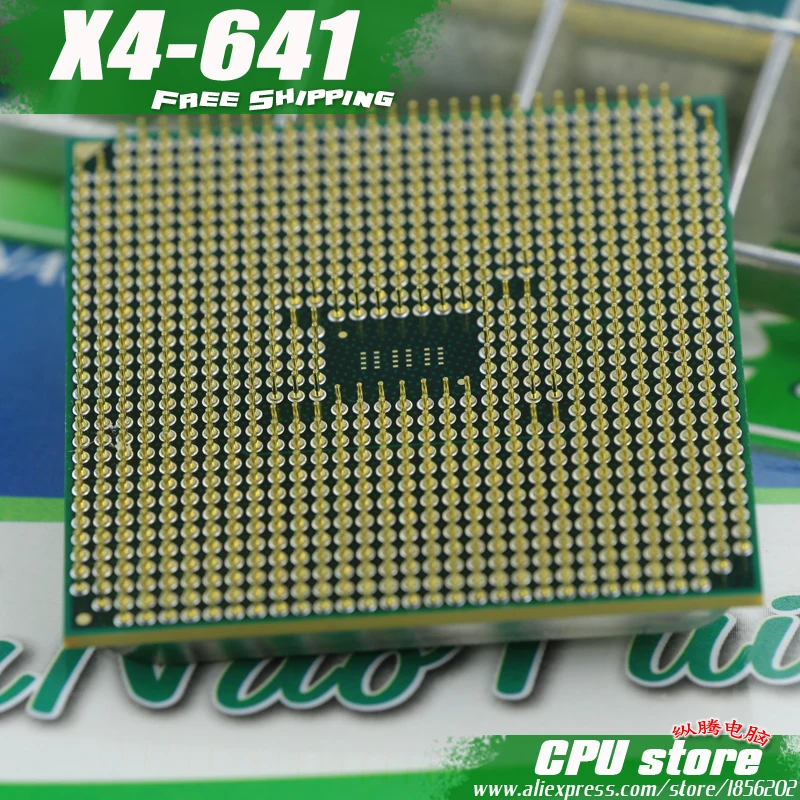 Бесплатная доставка процессор AMD X4 641 Quad Core FM1 2 8 GHz 4MB 100W штук (Рабочая 100%) есть