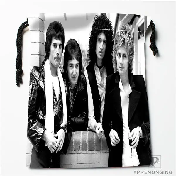 Drawstring Bags Заказные Сумки на шнурке с изображением королевской группы, мини-сумка для путешествий, сумка для плавания, походов, игрушек, размер 18x22 см#180412-11-31 - Цвет: Drawstring Bags
