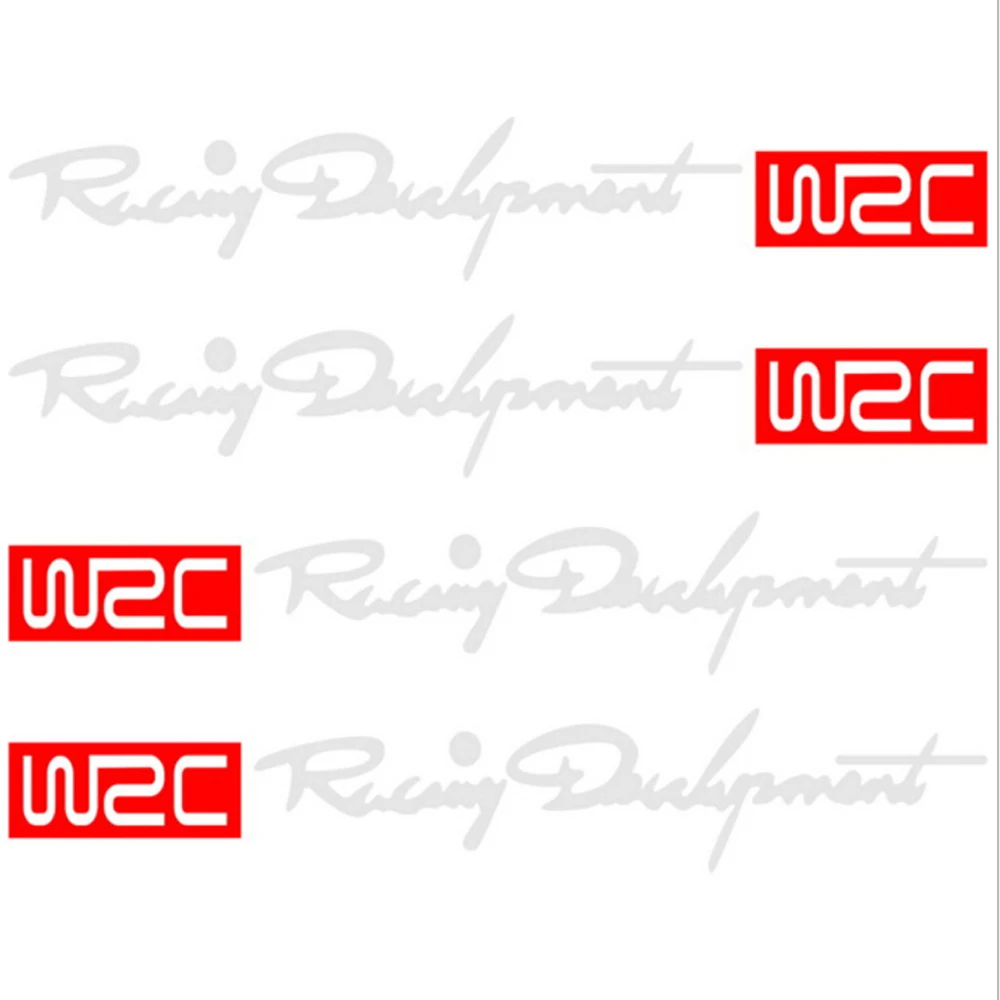 4 x новейшие WRC наклейки на дверные ручки автомобиля Наклейка для Mitsubishi Asx Outlander Lancer