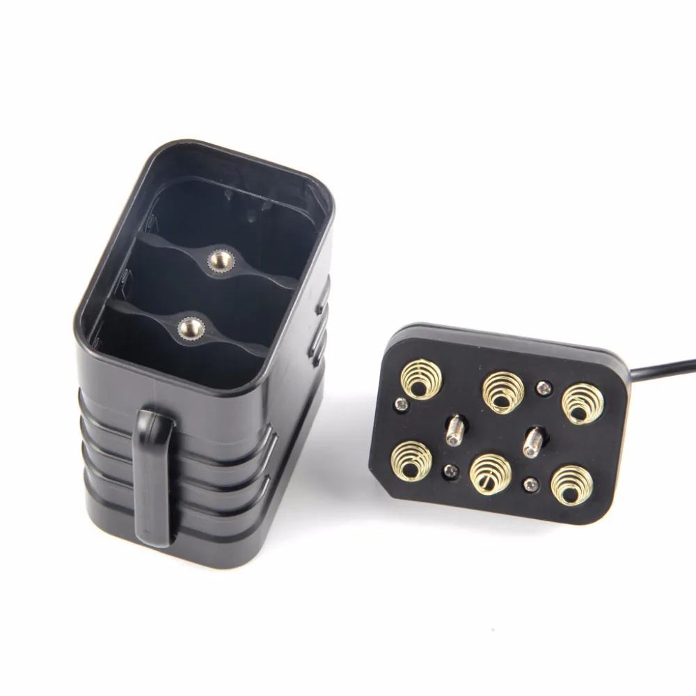 Водонепроницаемый чехол для хранения батареи DC 8 4 V USB 6x18650 держатель коробки
