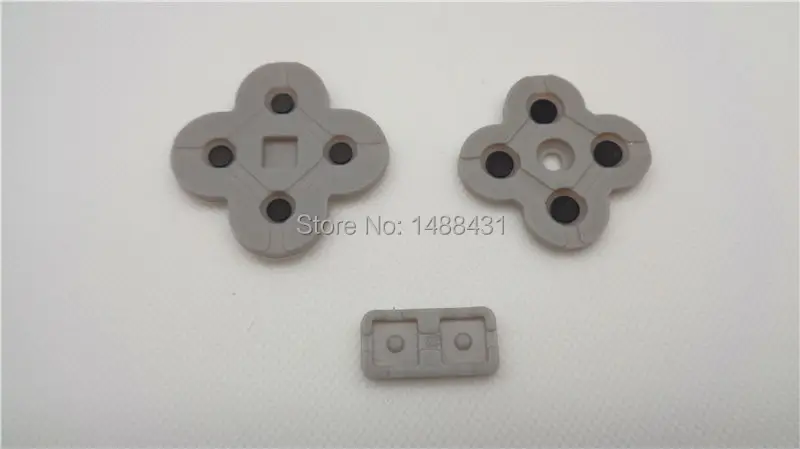 Оптовая продажа 2 комплекта проводящая кнопка резиновая силиконовая накладка dpad