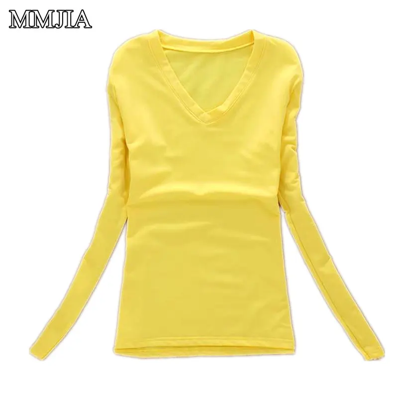 Плюс Размер Женская блузка Новая мода весна 2018 дамы длинный рукав блузки с v