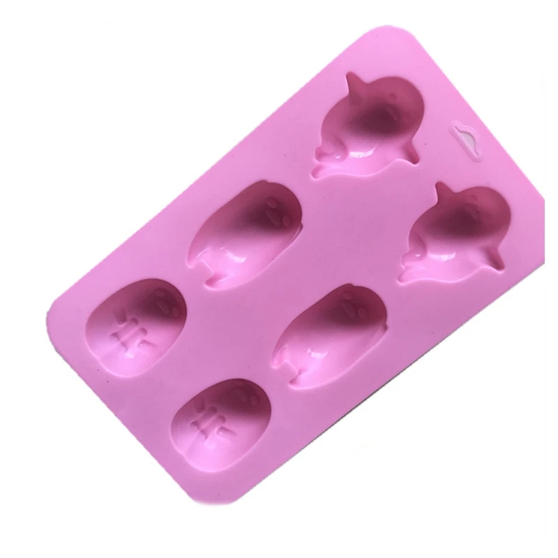 Силиконовая форма для торта мыла сделай сам ленивый медведь мультяшное яйцо