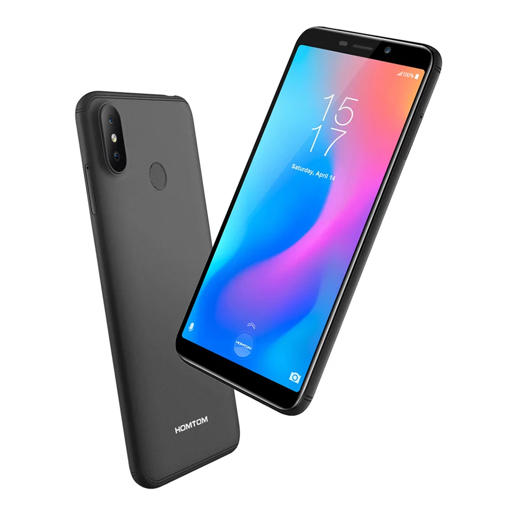 HOMTOM C2 4G смартфон 5 'ɺndroid 8 1 MTK6739 четырехъядерный 2 Гб ОЗУ 16 ПЗУ двойная камера OTA