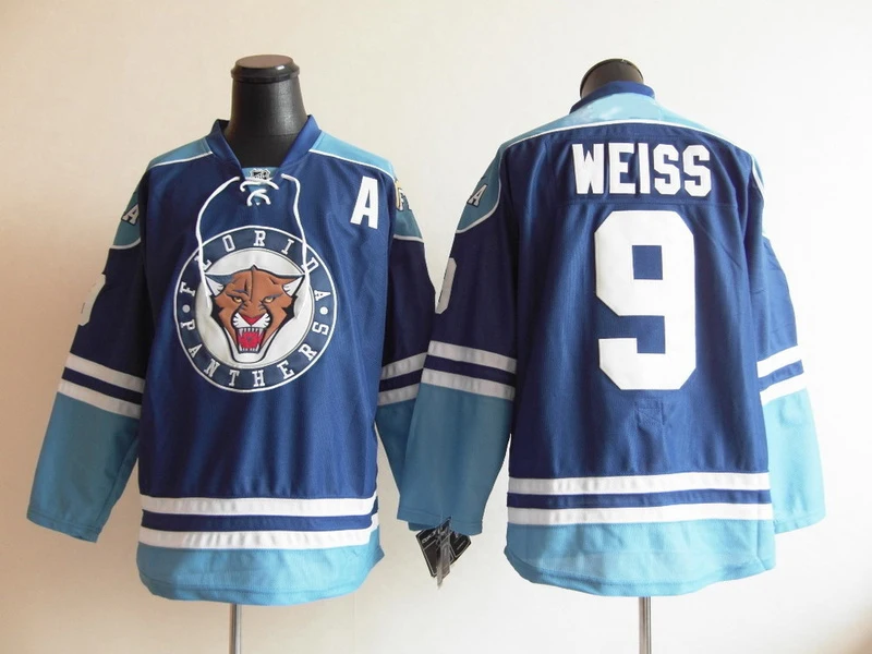 Best&ampFastOriginal Panthers hockey jersey #9 WEISS free shipping | Спорт и развлечения