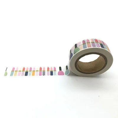 792 15 мм X 10 м милые Lotkawaii цветы еда Животные декоративные jiataihe васи ленты DIY Скрапбукинг маскирующая лента школьные офисные принадлежности - Цвет: 792