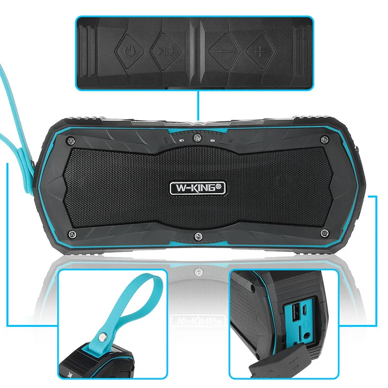 Водонепроницаемый Bluetooth динамик с микрофоном 4000 мАч|waterproof bluetooth speaker|bluetooth speakeroutdoor