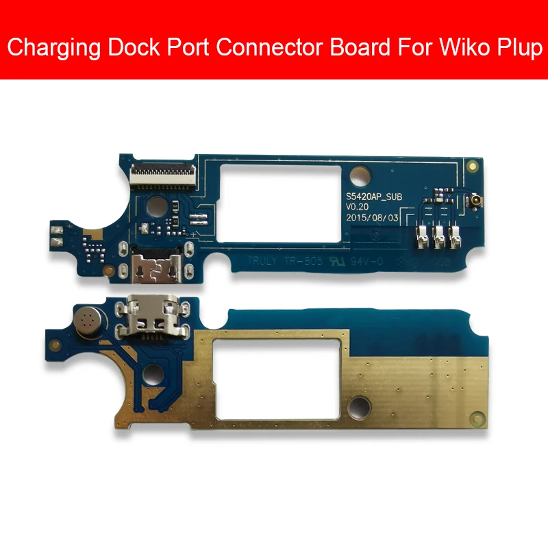 

Micro USB Charger Port Board For Wiko Plup USB Charging Dock Connector With Microphone Jack Board Replacement Repair Parts