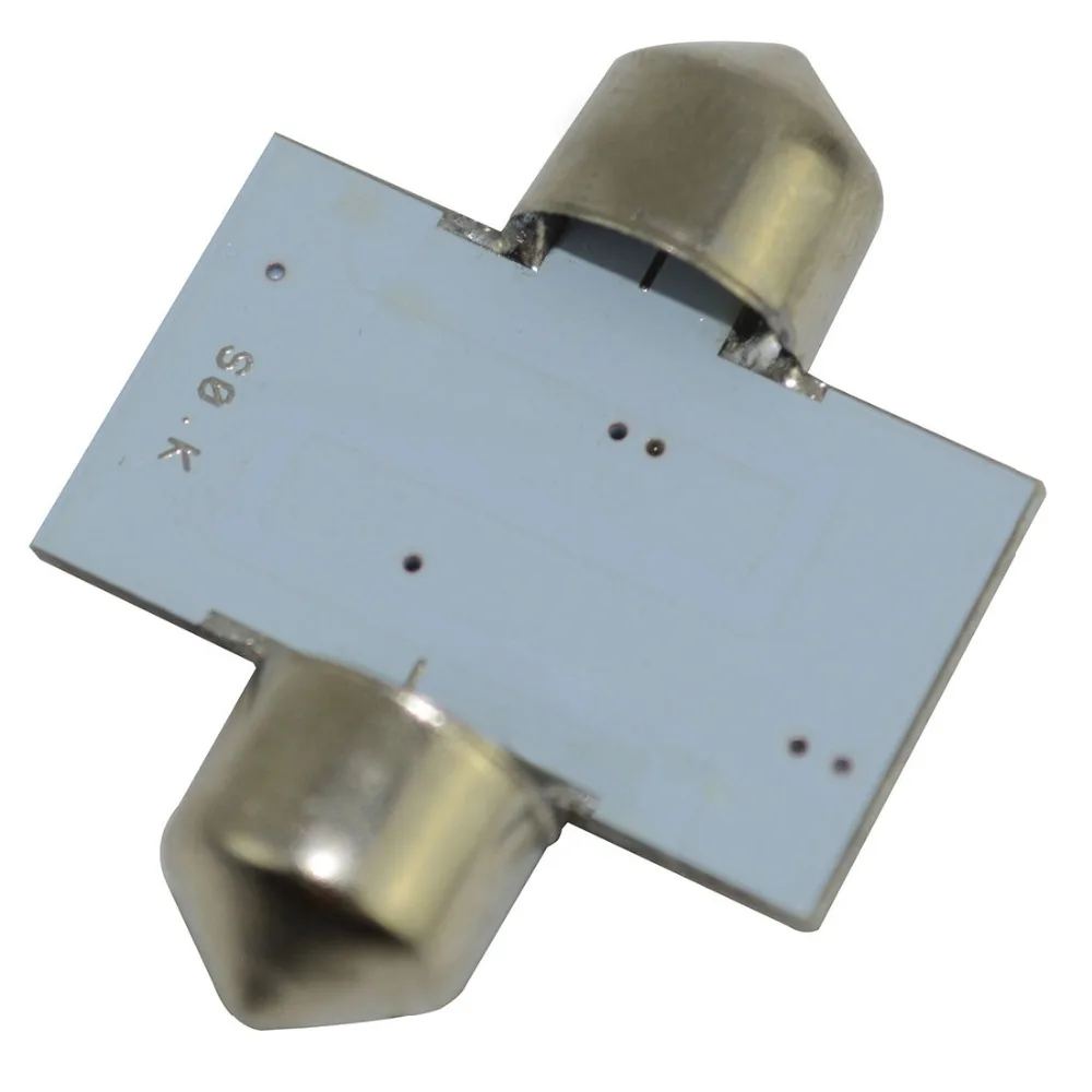 Safego 2 шт. 3528 Автомобильный светодиодный фестон лампы 31 мм 36 39 42 16SMD укрыты