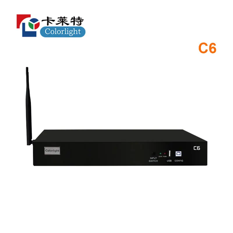 Светодиодный игровой контроллер colorlight C6 асинхронная Поддержка Wi-Fi LAN 3G/4G и