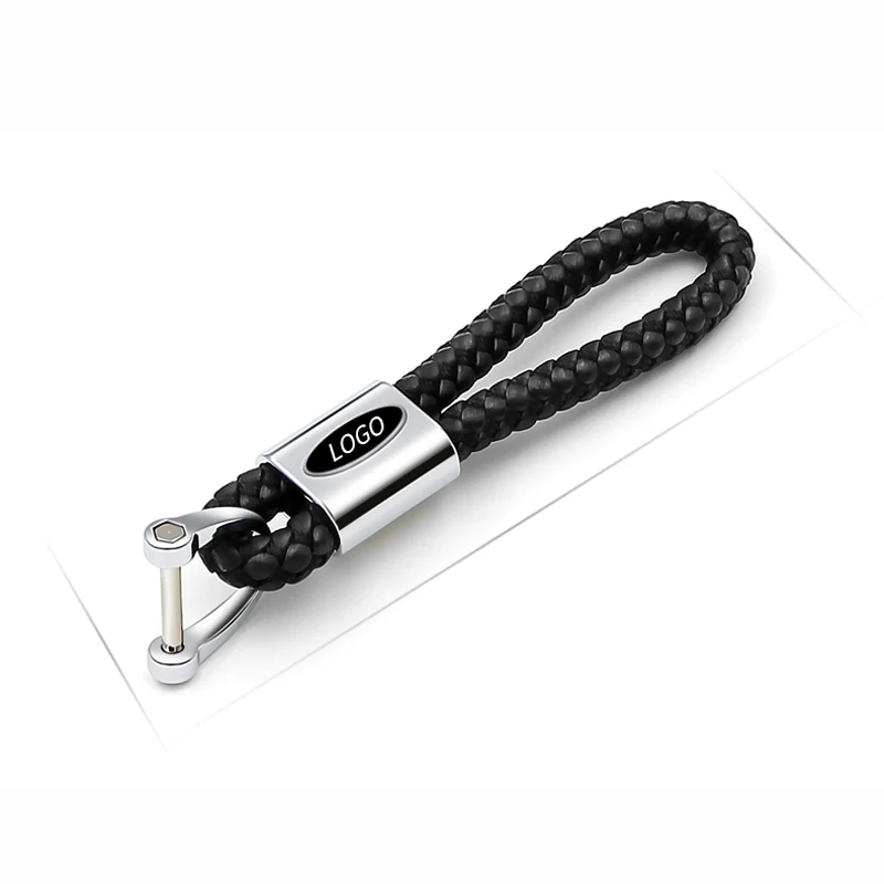 Автомобиль креативный ручной вязки кожаный канат декоративный брелок пряжка для