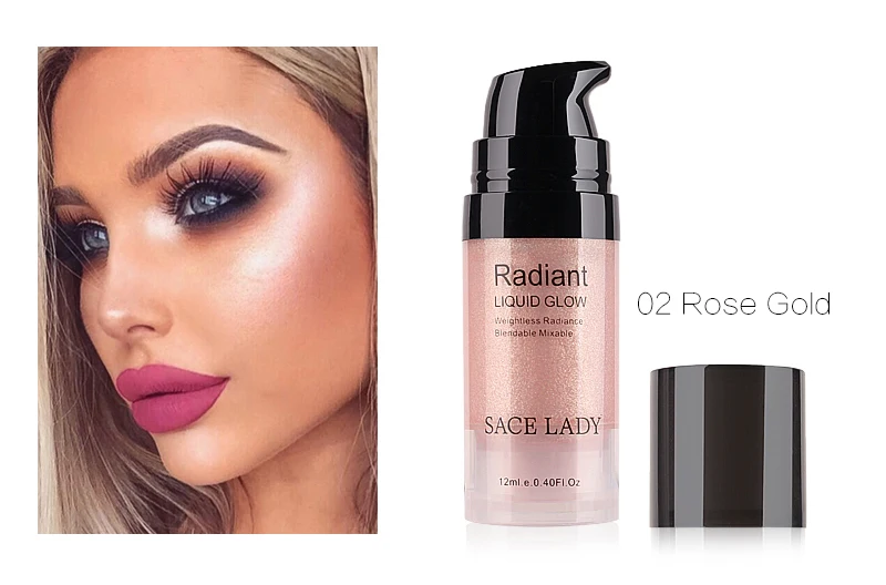 Макияж для лица, хайлайтер осветитель светящийся Набор Make Up Осветляющий крем с мерцающим эффектом для лица бронзант, контур косметический