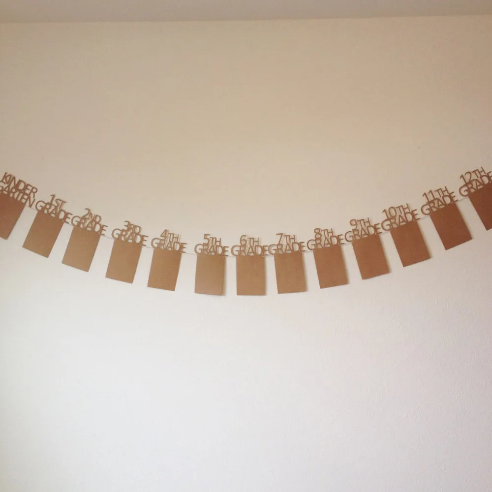 12Pcs 2017 High quality DIY Kids Birthday Gift Decorations 1-12 Month Photo Banner Monthly Wall Dropshipping B35 | Дом и сад