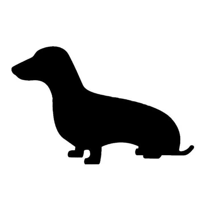 

Dachshund Cute Dog Pets window Motorcycle Stickers Decals 15x9.5cm