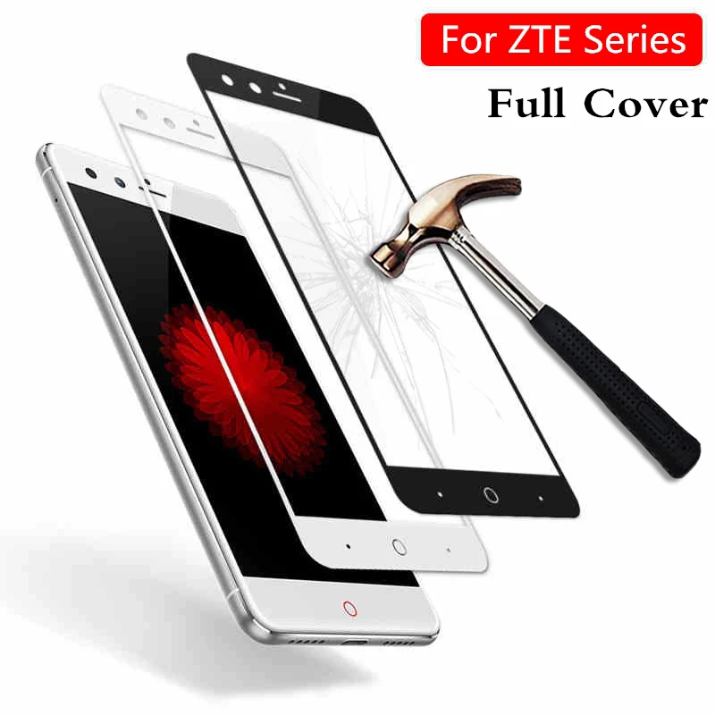 Защитное стекло для zte Axon 7 Z17 Z11 Mini S V8, Защита экрана для zte blade v8, пленка glas для zte nubia z11 mini s