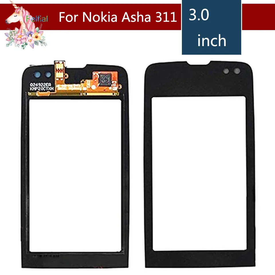ЖК дисплей 3 0 дюйма для Nokia Asha 311 N311 сенсорный экран дигитайзер датчик внешнее