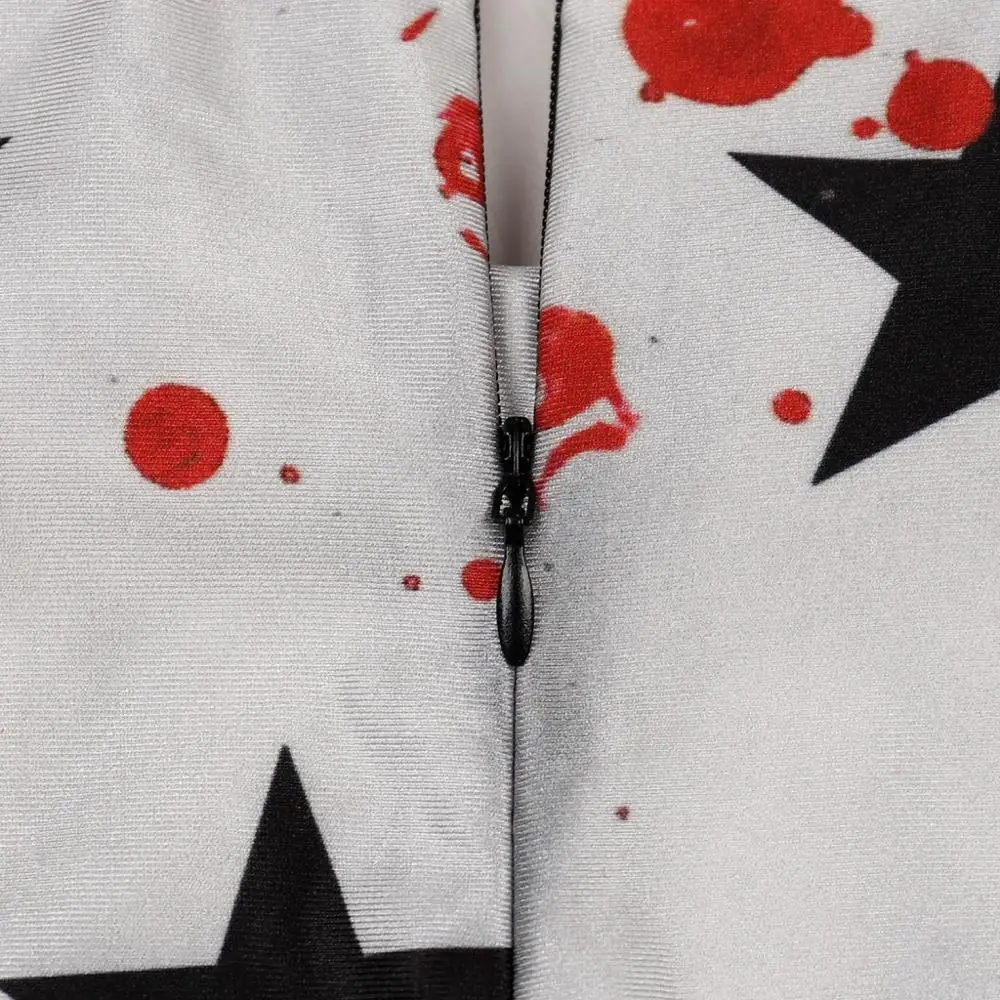 Новый 3D принт Стивен Кинг это костюм комбинезон страшные костюмы на Хэллоуин для