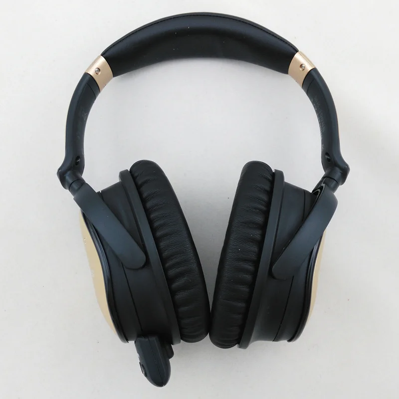 Bluetooth наушники с активным шумоподавлением MK 100NB съемный кабель микрофоном