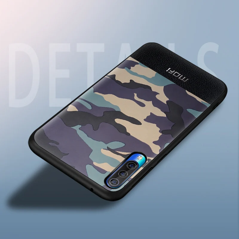 Для xiaomi mi 9 чехол MOFI для xiaomi mi 9 explorer global Camouflage кожаный чехол mi 9 Полный чехол-накладка матовый чехол - Цвет: Camouflage Green