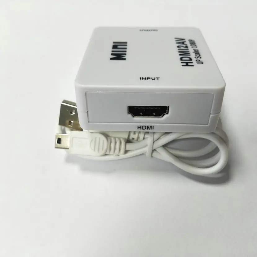Композитный кабель преобразователя VGA2AV/CVBS совместимый с Mini HDMI 1080P на VGA RCA