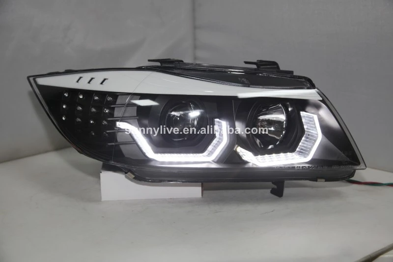 Светодиодная фара Angel Eyes JYV2 для BMW E90 330I 320I 318i|Фара авто в сборе| |