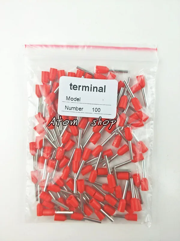  E1012 Тип трубки клеммные трубчатые терминала ПИН кода колодки оболочка иглы