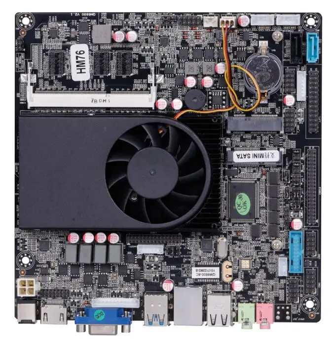 Новая оригинальная материнская плата Mini-ITX для процессора Intel Core i5-2520M Встроенная