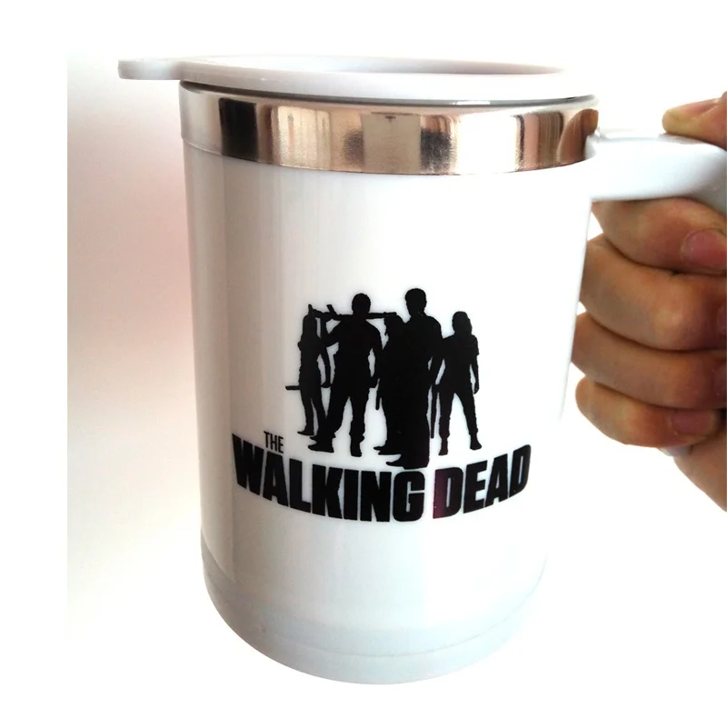 Светильник Magic The walking dead, автоматическая кружка для перемешивания кофе, молока, чашка из нержавеющей стали, подарок-сюрприз для лучшего друга