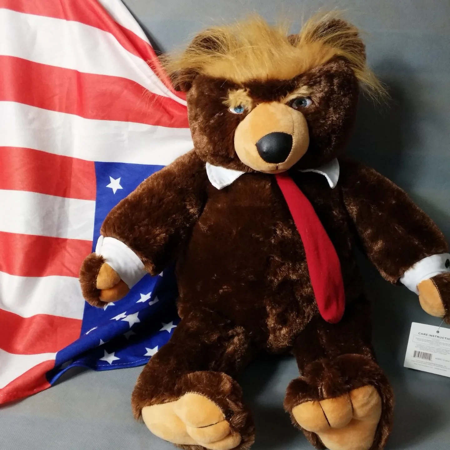 1 шт. 60 см Дональд Трамп медведь плюшевые игрушки крутой президент США медведь коллекция куклы игрушки подарок для детей мальчик