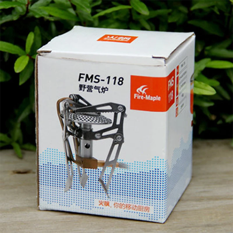 Газовая плита Fire Maple FMS 118 высокомощная портативная для кемпинга на открытом
