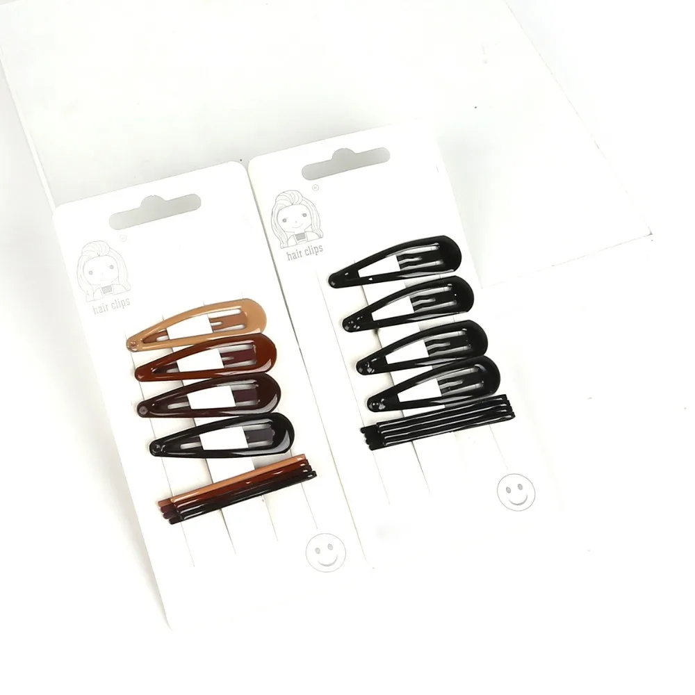 Девочка Цветной Металлический Милый Мини Заколки для Волос Милые Детские Заколки Декоративные Заколочки для Волос Маленькие Аксессуары для Волос 8шт/набор