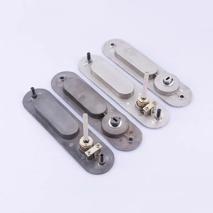 Новые невидимые дверные замки ручка двухсторонняя прочная для раздвижного сарая деревянная дверь XSD88