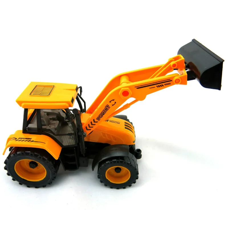 

New Pull Back Engineering car forklift vehicles Building tractor shovel car kids toys Beach toys truck excavator bulldozer toys