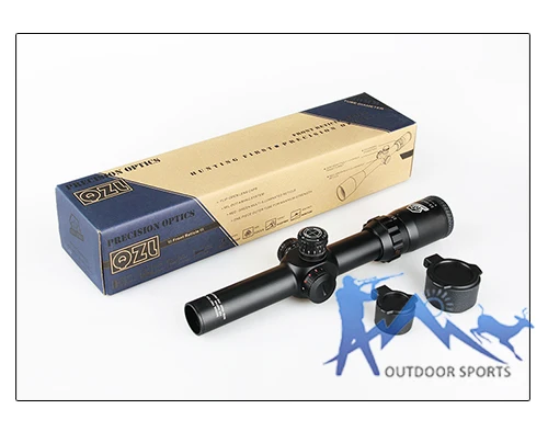 CANIS LATRANS оптический прицел FFP Riflesope 2 5-10X26 зеленый красный с подсветкой пистолетом