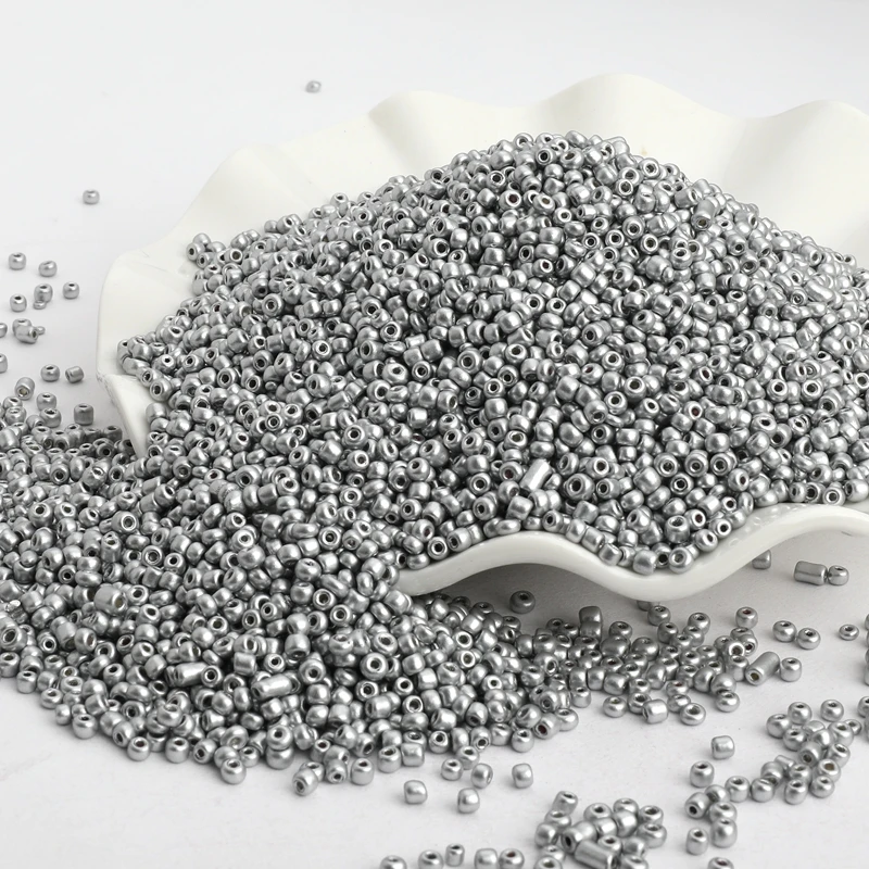 Бусины-разделители для детских ювелирных изделий 500 шт./лот 3 мм однотонные из