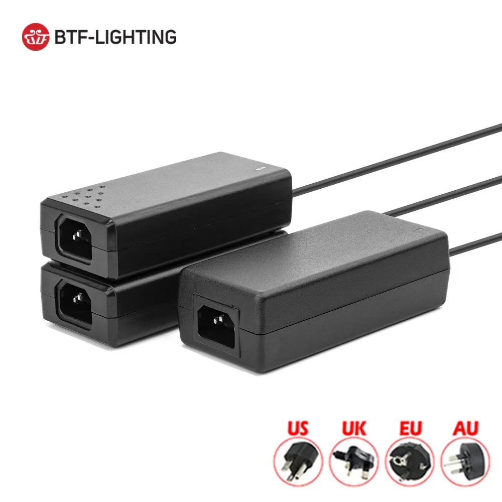 DC5V светодиодный Питание 2A 3A 6A 8A 10A переключатель Трансформатор WS2812B полосы