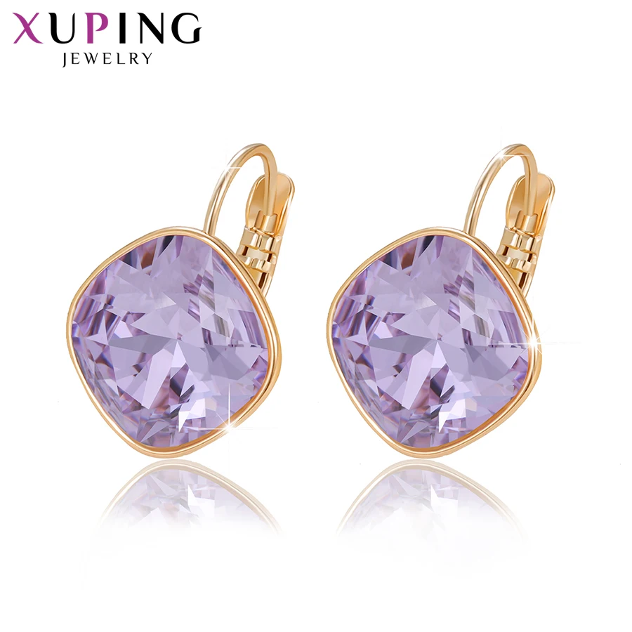 Xuping серьги-кольца ювелирные изделия Кристаллы от Swarovski вечерние темперамент День матери подарок для женщин девочек M76 \ M77-20373