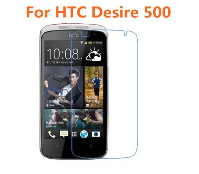Защитная пленка из закаленного стекла для HTC desire 500 взрывозащищенная защитная