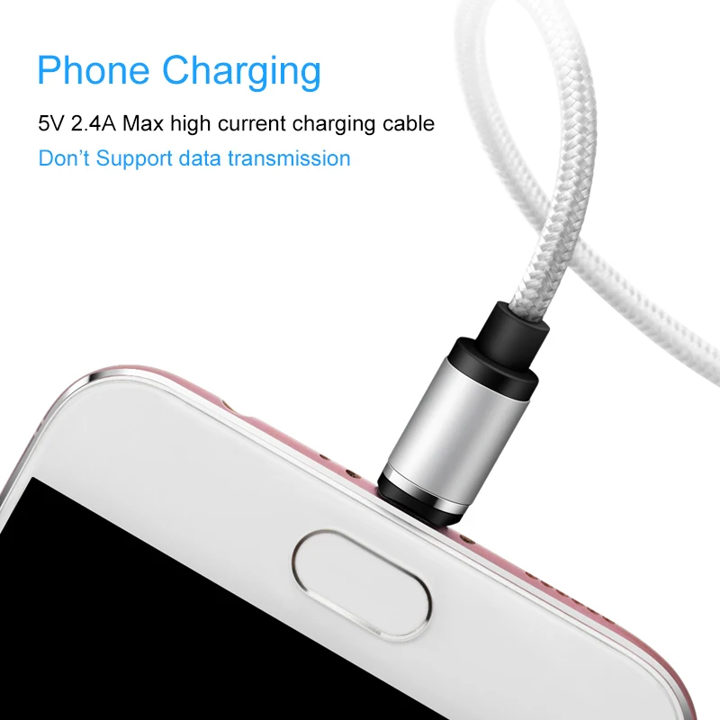 Elough E360 Магнитный зарядный USB кабель для передачи данных iPhone xr Micro Тип usb C быстрой