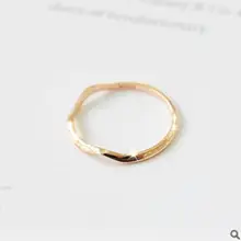 Популярное модное волнистое кольцо Изогнутое Кольцо для красоты