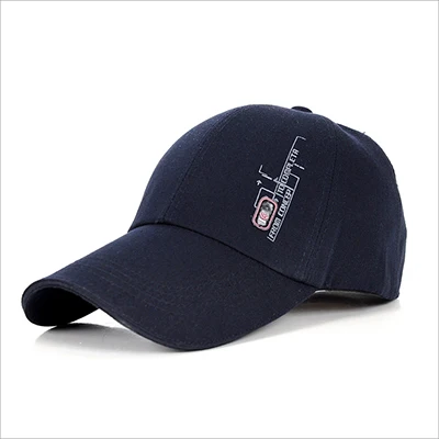 Бренд оптом бейсболка snapback шляпа Весенняя хлопковая кепка хип-хоп облегающая Кепка головные уборы для мужчин и женщин летняя кепка - Цвет: Dark Blue