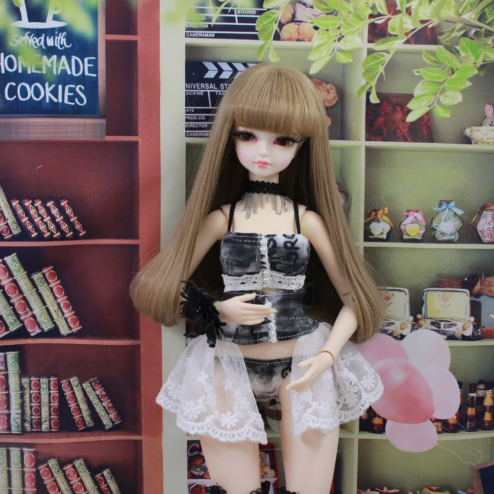 Фея мечты 1/4 bjd 45 см кукла сексуальная девушка костюм совместное тело с макияж