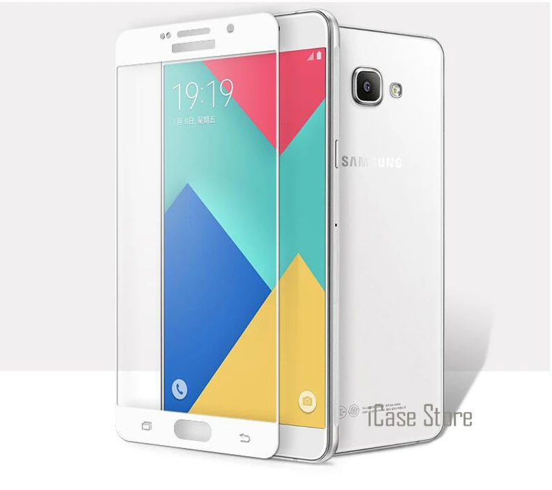 Полностью покрывающее закаленное Стекло для samsung Galaxy A3 A5 A7 2017 J5 J7 J3 2016 Prime S6 S7 C5 C7