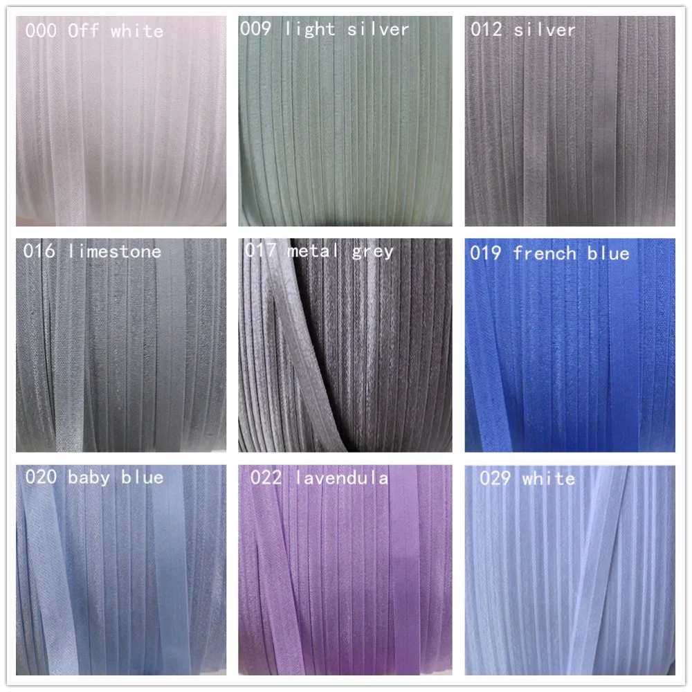 90 colors for you choose 5/8&quot 16mm solid fold over elastic 100 yards per color foe girls hair ties free shipping | Аксессуары для