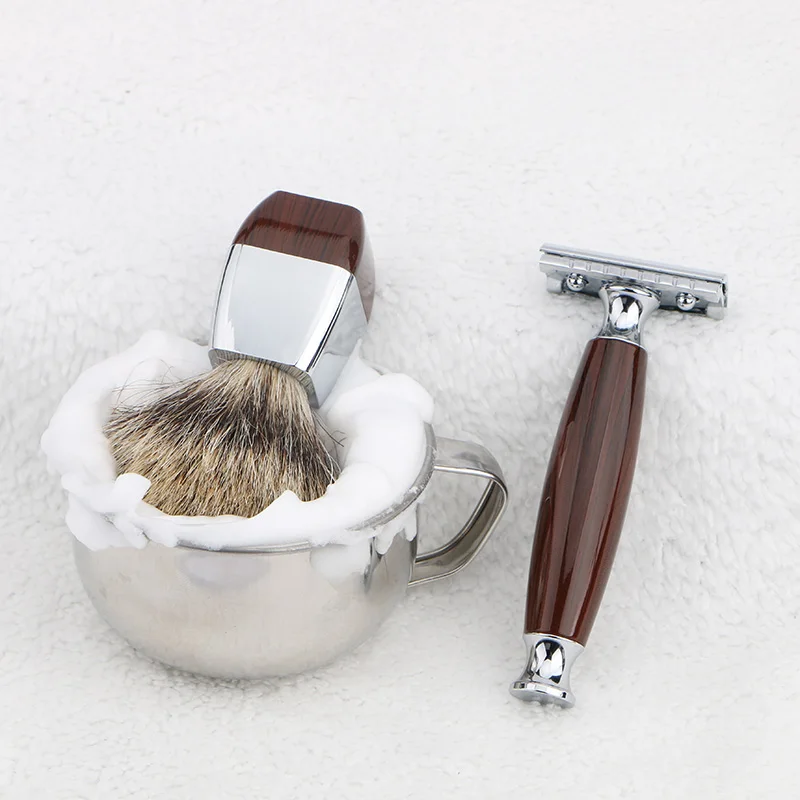 HAWARD Razor мужской набор для бритья Классическая безопасная бритва 100% высокое